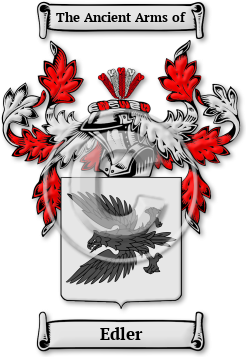 Edler Family Crest Download (jpg) Legacy Series - 150 DPI