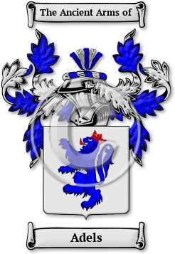 Adels Family Crest Download (jpg) Legacy Series - 150 DPI