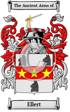 Ellert Family Crest/Coat of Arms