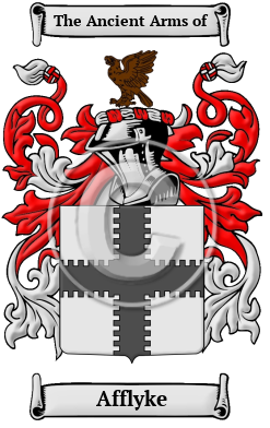 Afflyke Family Crest/Coat of Arms