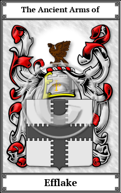 Efflake Family Crest Download (JPG) Book Plated - 600 DPI
