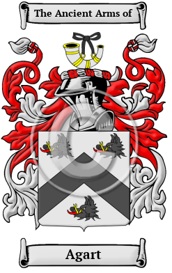 Agart Family Crest Download (JPG) Heritage Series - 600 DPI