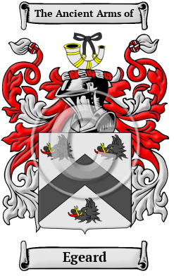 Egeard Family Crest Download (JPG) Heritage Series - 600 DPI