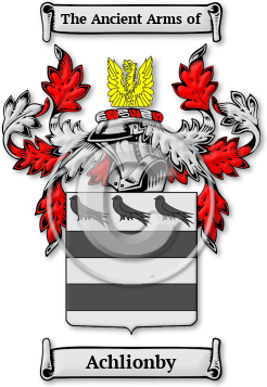 Achlionby Family Crest Download (jpg) Legacy Series - 150 DPI