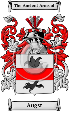 Augst Family Crest/Coat of Arms
