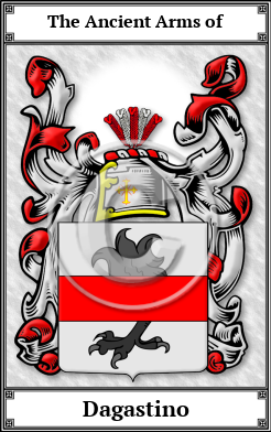Dagastino Family Crest Download (JPG)  Book Plated - 150 DPI