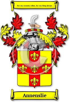 Annenslie Family Crest Download (jpg) Legacy Series - 150 DPI