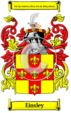 Einsley Family Crest/Coat of Arms