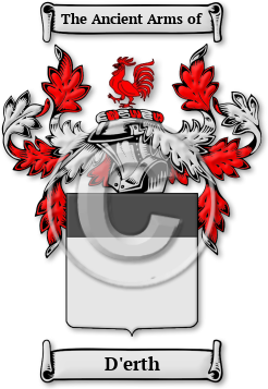 D'erth Family Crest Download (jpg) Legacy Series - 150 DPI