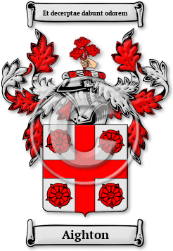 Aighton Family Crest Download (jpg) Legacy Series - 150 DPI