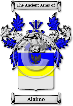 Alaimo Family Crest Download (jpg) Legacy Series - 150 DPI