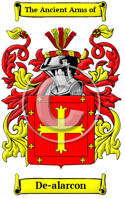 De-alarcon Family Crest Download (JPG) Heritage Series - 300 DPI