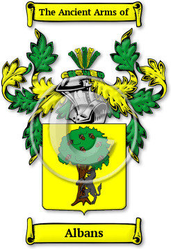 Albans Family Crest Download (jpg) Legacy Series - 150 DPI
