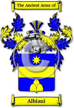 Albiani Family Crest Download (jpg) Legacy Series - 150 DPI
