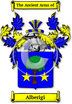 Alberigi Family Crest Download (jpg) Legacy Series - 150 DPI