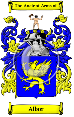 Albor Family Crest Download (JPG) Heritage Series - 300 DPI