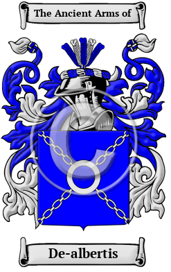 De-albertis Family Crest Download (JPG) Heritage Series - 300 DPI