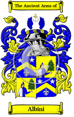 Albini Family Crest Download (JPG) Heritage Series - 600 DPI