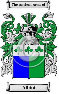 Albini Family Crest Download (JPG) Heritage Series - 600 DPI