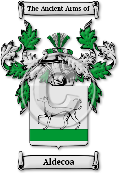 Aldecoa Family Crest Download (JPG) Legacy Series - 600 DPI