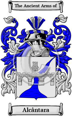 Alcântara Family Crest/Coat of Arms