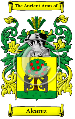 Alcarez Family Crest/Coat of Arms