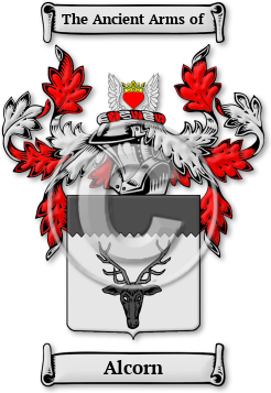 Alcorn Family Crest Download (JPG) Legacy Series - 300 DPI