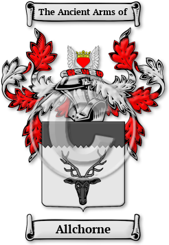 Allchorne Family Crest Download (jpg) Legacy Series - 150 DPI