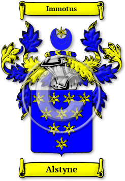 Alstyne Family Crest Download (jpg) Legacy Series - 150 DPI