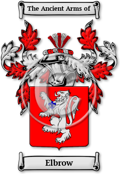 Elbrow Family Crest Download (jpg) Legacy Series - 150 DPI