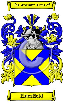Elderfield Family Crest/Coat of Arms