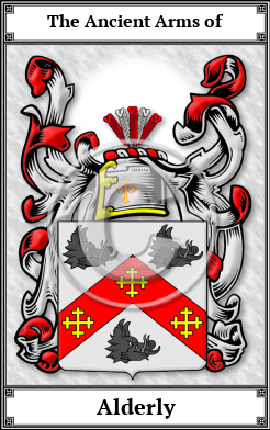 Alderly Family Crest Download (JPG)  Book Plated - 150 DPI