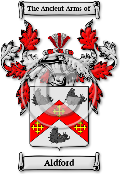 Aldford Family Crest Download (jpg) Legacy Series - 150 DPI
