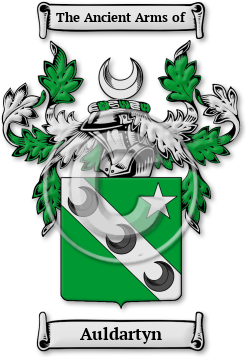 Auldartyn Family Crest Download (jpg) Legacy Series - 150 DPI