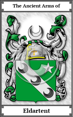 Eldartent Family Crest Download (JPG)  Book Plated - 150 DPI