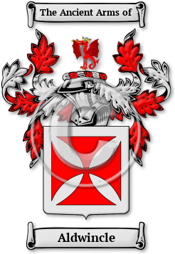 Aldwincle Family Crest Download (jpg) Legacy Series - 150 DPI