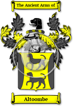Altoombe Family Crest Download (jpg) Legacy Series - 150 DPI