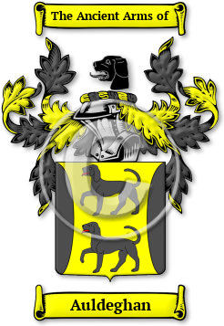 Auldeghan Family Crest Download (jpg) Legacy Series - 150 DPI