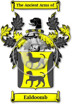 Ealdoomb Family Crest Download (jpg) Legacy Series - 150 DPI