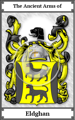 Eldghan Family Crest Download (JPG)  Book Plated - 150 DPI