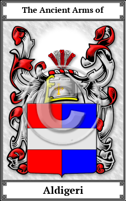Aldigeri Family Crest Download (JPG)  Book Plated - 150 DPI