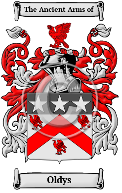 Oldys Family Crest/Coat of Arms