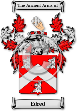 Edred Family Crest Download (jpg) Legacy Series - 150 DPI
