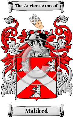 Maldred Family Crest/Coat of Arms
