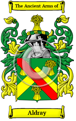 Aldray Family Crest/Coat of Arms