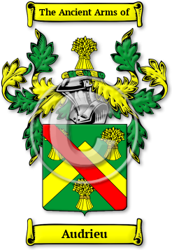 Audrieu Family Crest Download (JPG) Legacy Series - 600 DPI