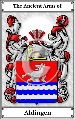 Aldingen Family Crest Download (JPG)  Book Plated - 150 DPI