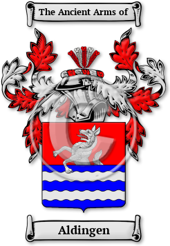 Aldingen Family Crest Download (jpg) Legacy Series - 150 DPI