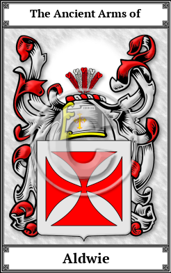 Aldwie Family Crest Download (JPG)  Book Plated - 150 DPI