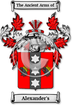 Alexander's Family Crest Download (jpg) Legacy Series - 150 DPI